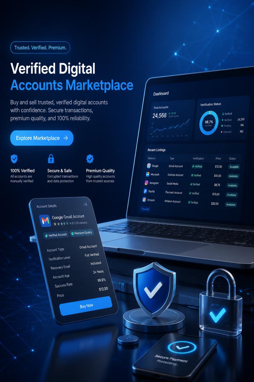 Your Trusted Marketplace for Premium Digital Accounts & Online Solutions
